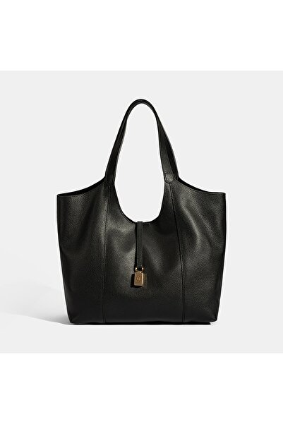 Desa Kadın Siyah Deri Hobo Çanta