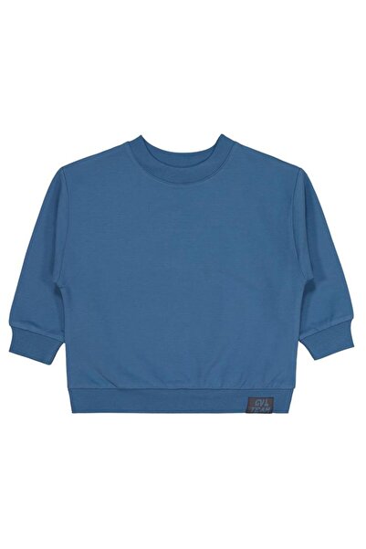 Civil Boys Cvl Team Labeled 2-5 Years Old Sweatshirt - Blue 5-6 Years Old