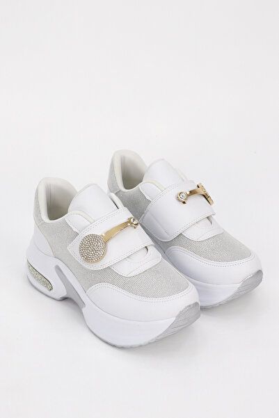 Mamito Ayakkabı Mdl 477 Stone Buckle Detail Velcro Sports Shoes