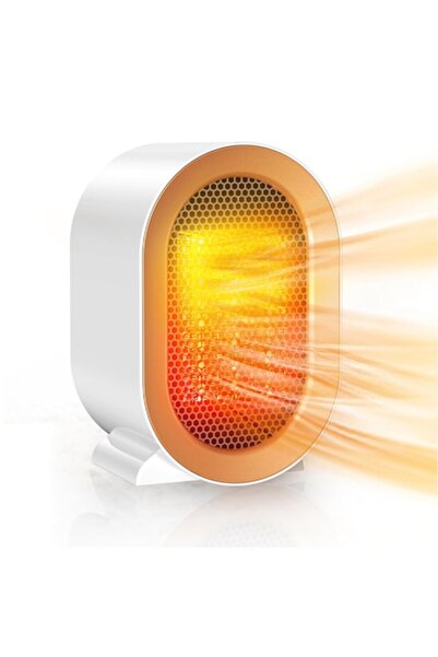 Optim Solution Mini heater 1200W, adjustable thermostat, PTC heating element, portable, white (19.5x12.5x12.5)