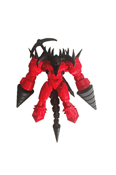 Lulu's Prints Figurina tip fidget robot Upgraded Titan Drillman, Skibidi Toilet, Roblox