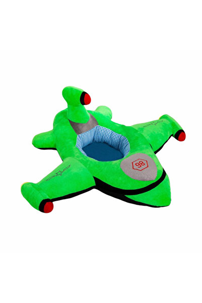 OEM Plush Baby Seat Chair, Airplane, 85 cm, Green (FPS-90)