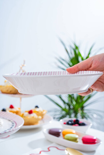 ACAR Laila 6 lı Çukur Yemek Tabağı - 19 cm