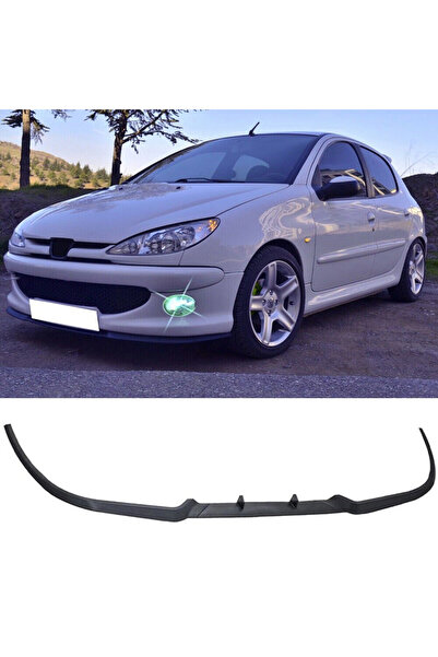 Sheyzen Peugeot 206 Ön Lip Cupra R Lip Mat Siyah Ön Tampon Lip