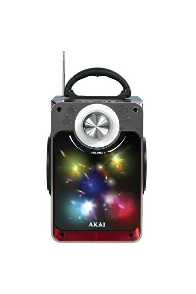 AKAI CEU7300-BT Portable Speaker, 6W, Bluetooth, Black