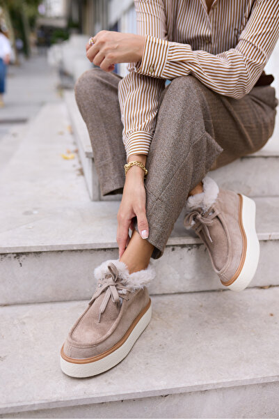 ANGELİNA JONES PAULA KADIN VİZON GERÇEK SUET BOT