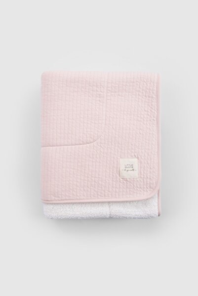 Little Gusto Wellsoft Quilted Pink Baby Blanket 80X100 cm