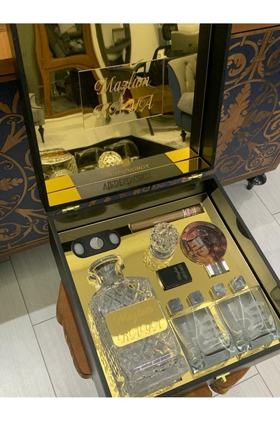 viskare Viski Seti Hediye Kutusu