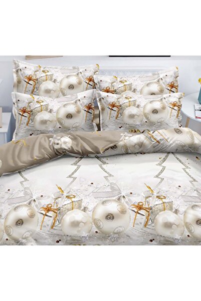 CHIRASO CHIRASO Bedding Set, Christmas Theme, FINET, Classic Sheet 245x250cm, Duvet Cover, 4 Pillowcases