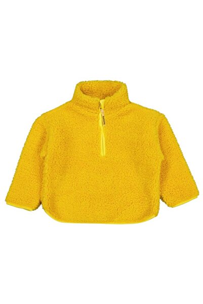 Civil Boys Biyeli Yarım Fermuarlı 2-5 Yaş Sweatshirt - Hardal 4-5 Yaş
