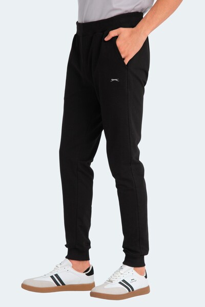 Slazenger Ανδρικό αθλητικό παντελόνι casual μαύρο