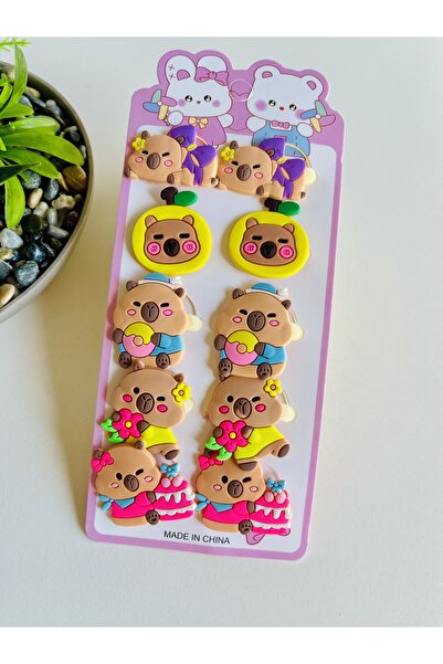 NEHİRDEN Capybara 10-Piece Buckle Set