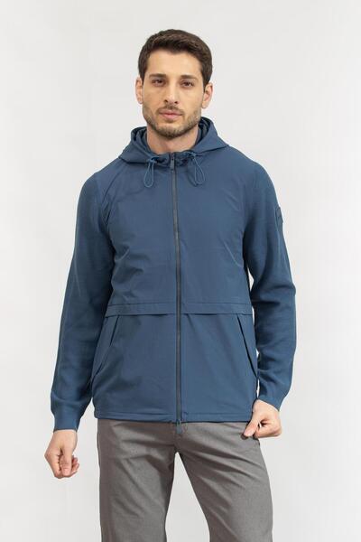 BOSS Erkek Fermuarlı Sweatshirt