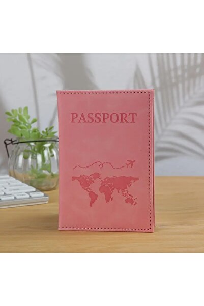 Silpus Single Pink Passport Case Wallet
