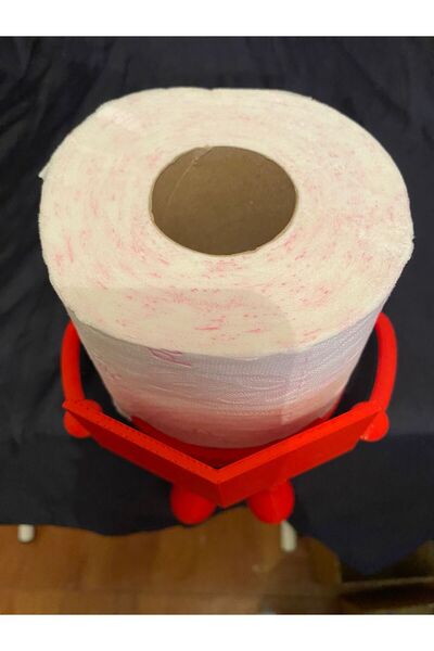 Eta3d 3D Printing Sitting Figure Toilet Paper Holder – Decorative Stand