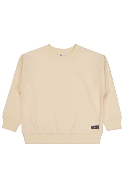 Civil Boys Φούτερ χωρίς ετικέτα για 10-13 ετών - Μπεζ 10-11 ετών