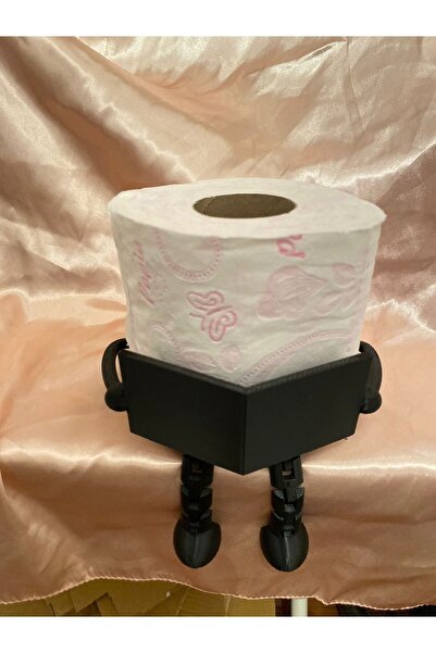 Eta3d 3D Printing Sitting Figure Toilet Paper Holder – Decorative Stand