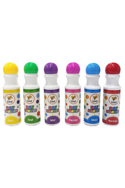 Lino Dot Markers 6-Pack Washable