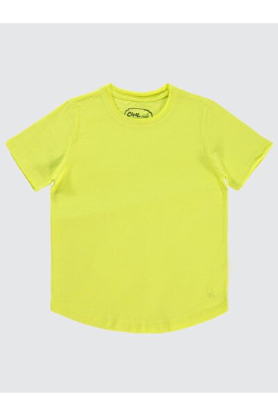 Civil Boys Flame Sailing Embroidered T-Shirt for Ages 10-13 - Yellow13-14 Years Old