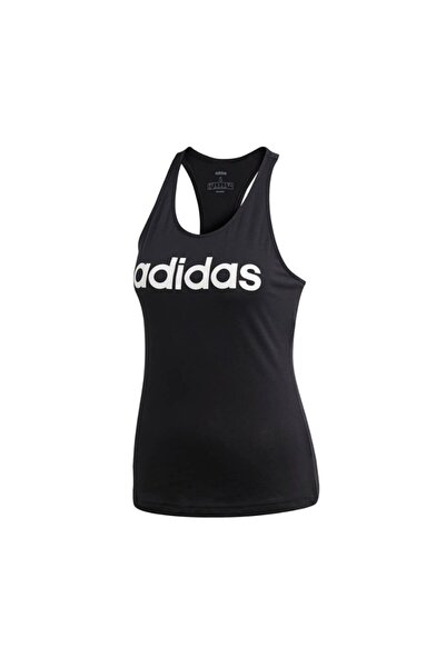adidas Essentials Women's Linear Tank Top, Black, Size 2XS