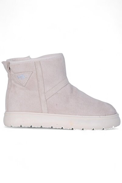 Wisco 070 Μπεζ Θερμικές Γούνινες Μπότες για Κορίτσια
