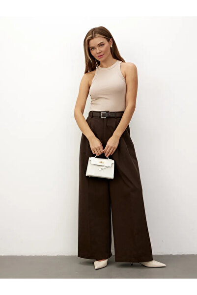 LİRONA Βαμβακερό κοτλέ πλέξη ριμπ Πολύ ελαστικό Άνετο γιακά με φαρδύ λαιμό με ρέλι Πλεκτό Crop - Εξωτερικό ένδυμα