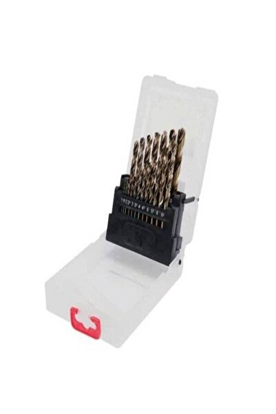 Spo sculeprofionline Set burghie metal 1-10mm, Otel cu aliaj de cobalt, 19 piese