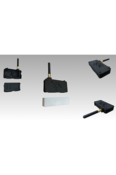 UnderShop Flipper Zero Case for Wi‑Fi Developer Board + 3dBi 433 MHz Antenna