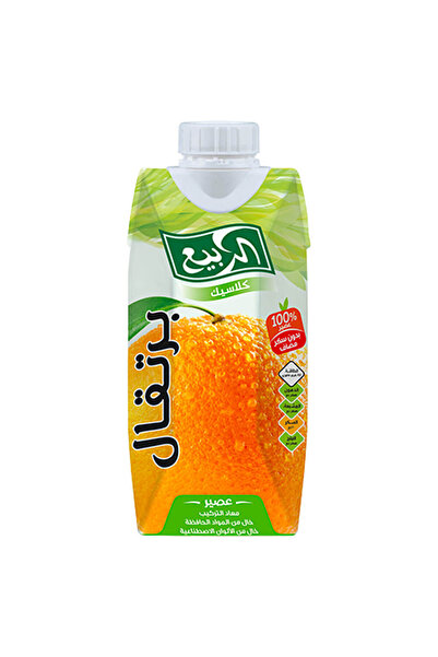 Al Rabie Orange Juice, 330ml