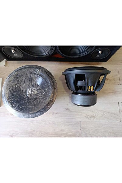 NS AUDIO 38CM 2500 W RMS CARBON FIBER SPL YARIŞMA SERİSİ SUBWOOFER 4 INCH BLA...