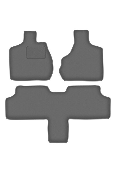 Wielganizator Covorașe auto velur grafit pentru: Chrysler Voyager IV cu 7 loc...
