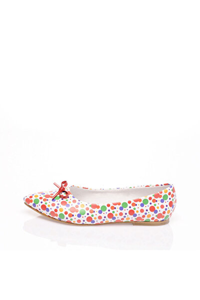 JustBow Colorful Printed Women's Ballerinas