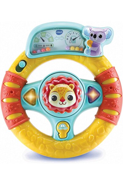 VTech Baby عجلة القيادة التفاعلية Roar & Explore - لعبة عجلة القيادة التفاعلي...