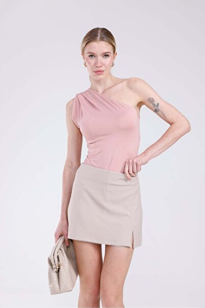 Pulli Collection Μπροστινή φούστα άνοιγμα Mini Shorts