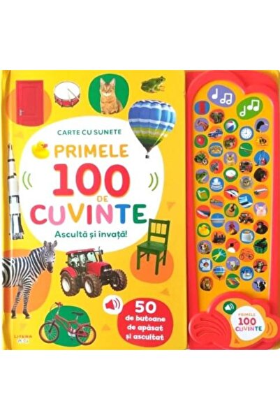 Editura Litera Primele 100 de cuvinte. Asculta si invata! Carte c