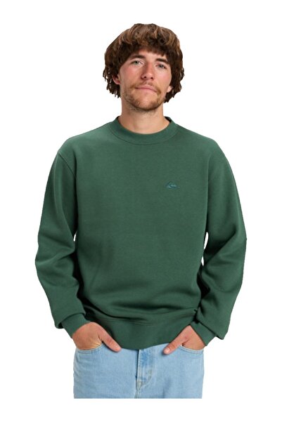 Quiksilver Salt Water Crew Dk Tor Blk/red Chr Erkek Sweatshırt Eqyft05158-tkr