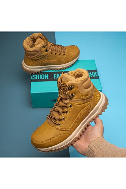 BMoD Ghete militare maro deschis pentru bărbați cu talpă groasă MOD12564