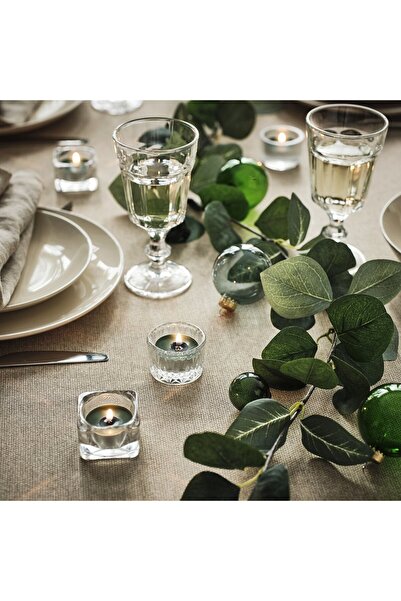 IKEA VINTERFINT Scented tealight, Winter fir/green, 3.5 hr