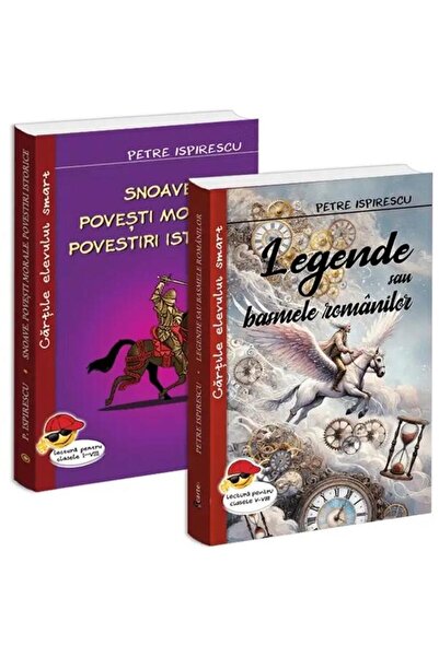Editura Cartex Pachet Petre Ispirescu (2 carti): 1. Legende sau b