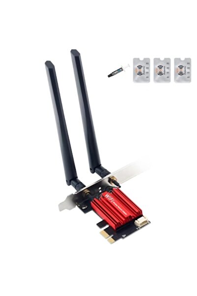 UnderShop PCI-E AC1200 Dual-Band Wi-Fi 5 & Bluetooth 4.0 Card with 2 Antennas
