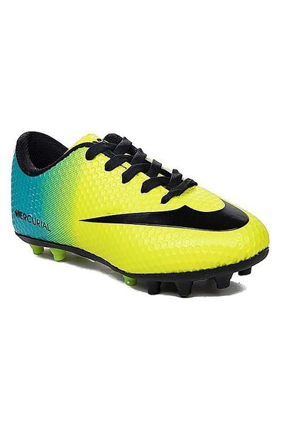 Celira Wlk Yellow Turquoise Football Boots Boys' Football Shoes