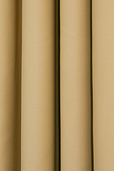 Premier Home Diego Blackout Background Curtain Mustard 140X270