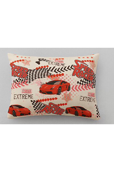 sehra Cotton Single Duvet Cover Set Children's Car Pattern Quilt Cover Fitted Sheet with 1 Pillowcase