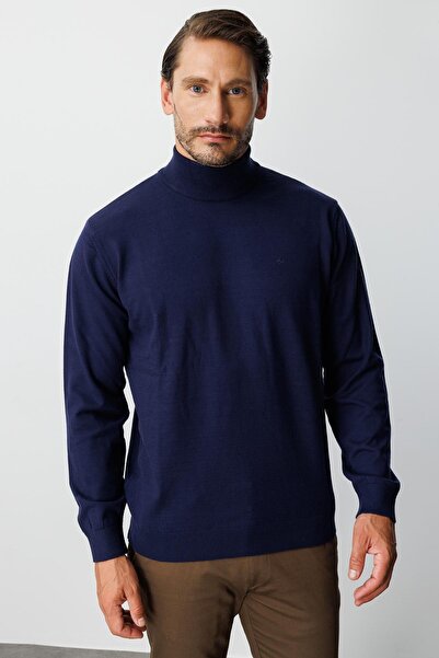 İgs Синій стандартний крій, вузький фасон, напіврибальський, прямий трикотаж