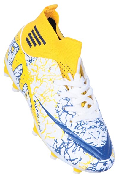 LALİGA 565 Byz-Sarı Krampon Erkek Çocuk Futbol Ayakkabı