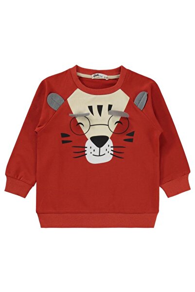 Civil Boys طقم بدلة رياضية مطرزة على شكل نمر مع نظارات للأعمار من 2 إلى 5 سنو...