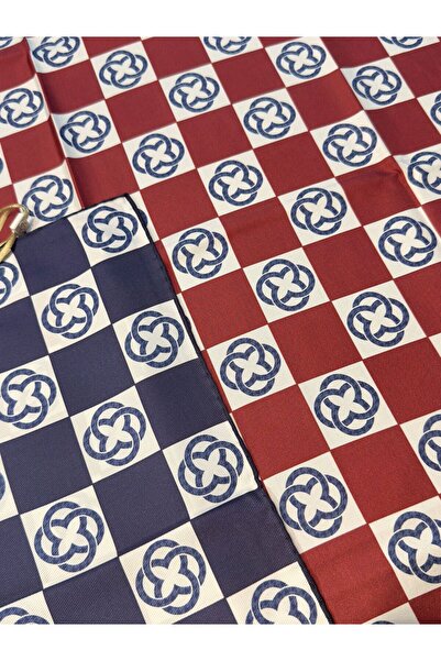 Aker Bosphorus Çift Taraflı İpek Twill Eşarp 8914712