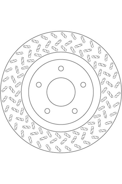 TRW Disc Frana Mitsubishi Asx/Outlander 2/Outlander 3