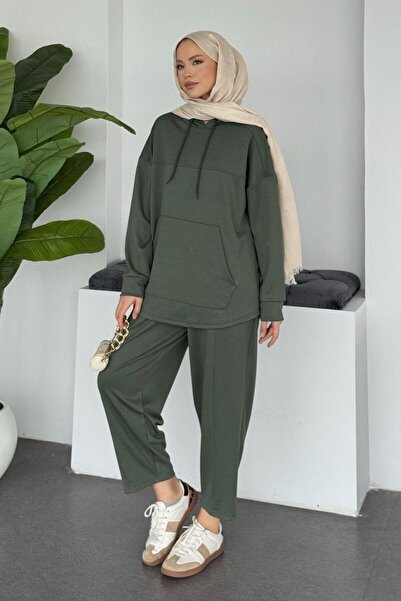 Şulemoda Giyim بدلة سونا مودال كاكي