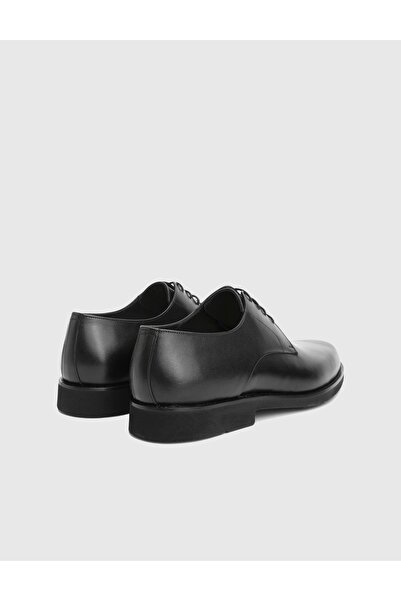 İLVİ Pablo Genuine Leather Black Men's Classic Shoes